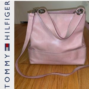 Tommy Hilfiger Vintage Pale Pink Leather Purse